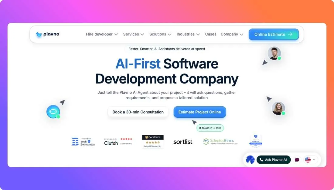 Plavno Home page